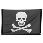 SALE Fahne Pirat mit Totenkopf und sen, 60 x 90 cm