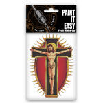NEU Temporres Tattoo-Motiv Reality, 10,5 x 14,8cm, Vintage Jesus am Kreuz