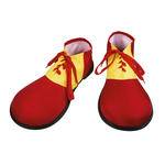 Schuhe Clown, rot-gelb, Einheitsgre