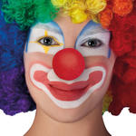 Nase Clown aus Schaumstoff, 12 Stck, rot