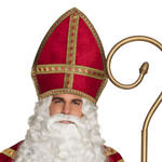 NEU Mitra Sankt Nikolaus, rot-gold