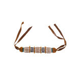 Armband / Kette Indianerin, Holzperlenschmuck ca. 16 cm lang + Band