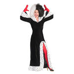 NEU Damen-Kostm Kleid Cruella - Verschiedene Gren (36-46)