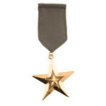 NEU Medaille Abzeichen Orden Marine / Militr Stern, ca. 6x12cm