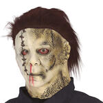NEU Latex-Maske Macheten-Killer mit Haaren
