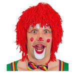 Percke Unisex Clown aus Wolle, rot