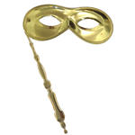 SALE Qualitts-Maske Lorgnette, gold