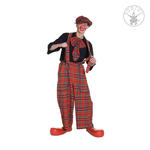 Latzhose Clown Schottenmuster - Verschiedene Gren (S-XL)
