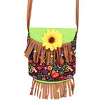 NEU Tasche Hippie Luna zum Umhngen, mit Sonnenblume