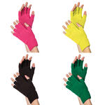 Handschuhe gestrickt, fingerlos - Verschiedene Farben