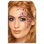 Make-Up FX, Regenbogen-Gesichtsjuwelen, mehrfarbig, Bogen mit 100 Stck, auf Aufsteller