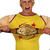 NEU Wrestling-Grtel / Box-Champion-Grtel, schwarz-gold, verstellbar 90-115 cm