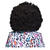 Percke Unisex Super-Riesen-Afro Locken, Jimmy, schwarz Bild 2