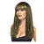 Percke Damen gyptische Gttin, schwarz-gold - mit Haarnetz Bild 2