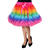 Petticoat Rainbow, bunt, Einheitsgre - Regenbogen