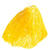 Pom Pom mit Fingergriff, gelb, 1 Stck