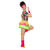 SALE Damen-Kostm 80s Neon Girl, Gr. 34 Bild 2