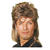 Percke Herren Proll Vokuhila 80er, Jonny, meliert, braun-blond - mit Haarnetz Bild 2