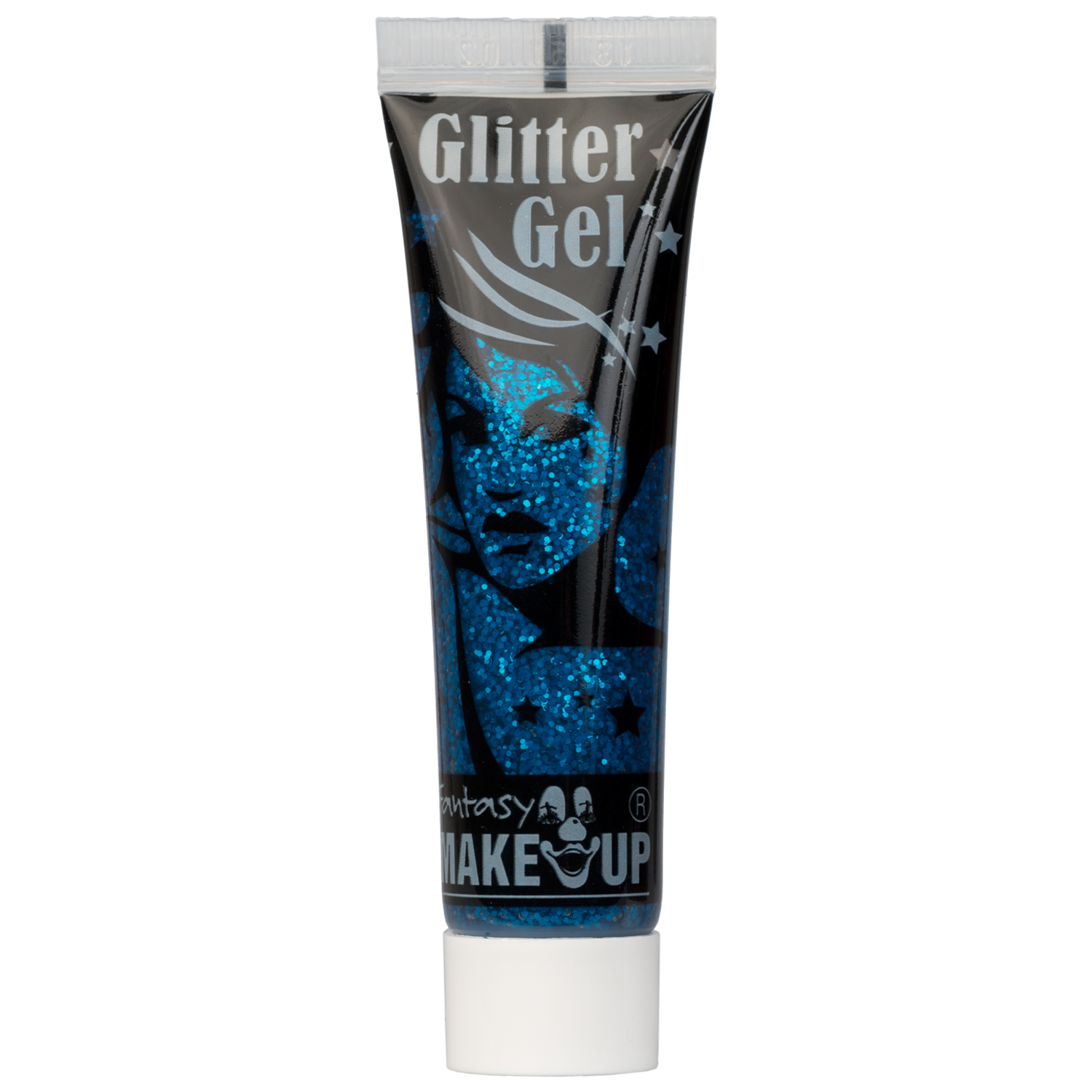 SALE Fantasy Glittercreme fr die Haut, Tube 15ml, Blau