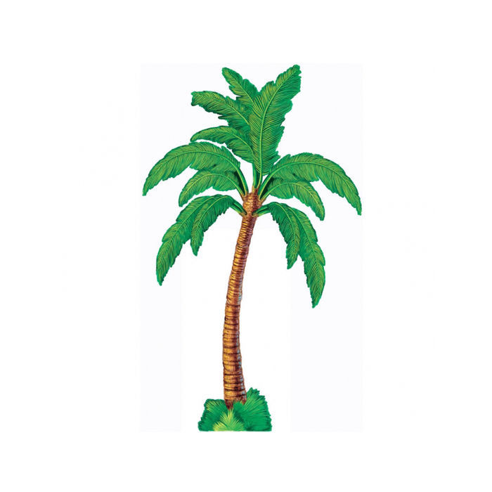 Cut-Out Palme, einseitig bedruckt, 180 cm - Papier-Palme ...