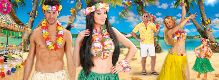 Bestoyard 40 Stucke Hawaii Luau Foto Booth Requisiten Lustige