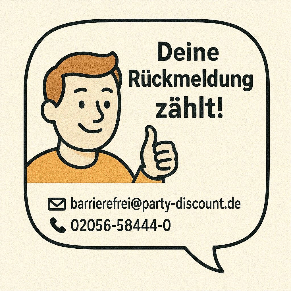 Zwei Kinder (unterschiedlicher Hautfarbe) halten gemeinsam ein buntes Tortendiagramm. Text daneben betont die Wichtigkeit von Inklusion bei Feierlichkeiten wie Karneval oder Geburtstagen - auch im Online-Einkauf. Botschaft: Inklusion ist selbstverstndlich.