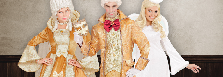 Herren-Perücken Mozart & Co.