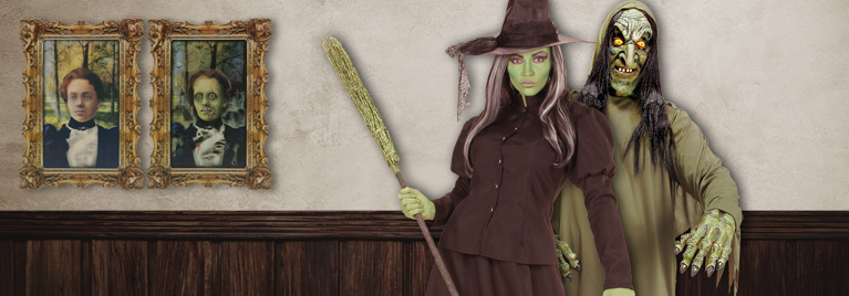 Herren-Percken Halloween