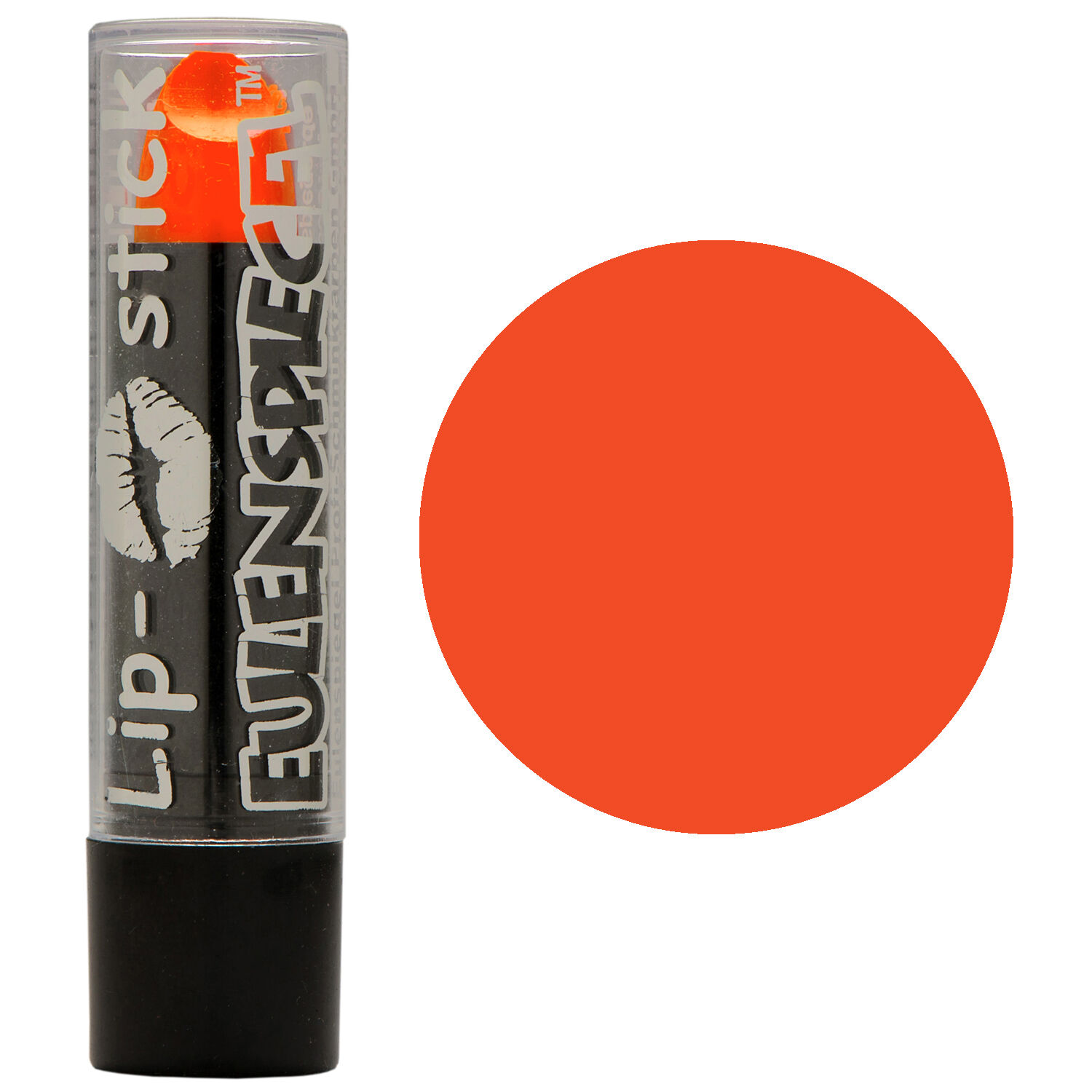 NEU Eulenspiegel Lippenstift in hochwertiger Theaterqualitt, Orange