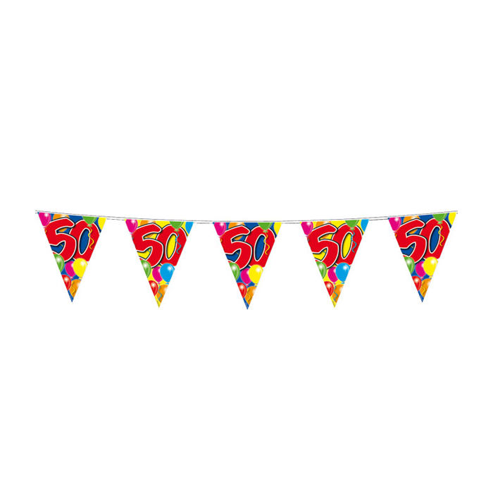 Wimpelkette Balloons 50, 10 m