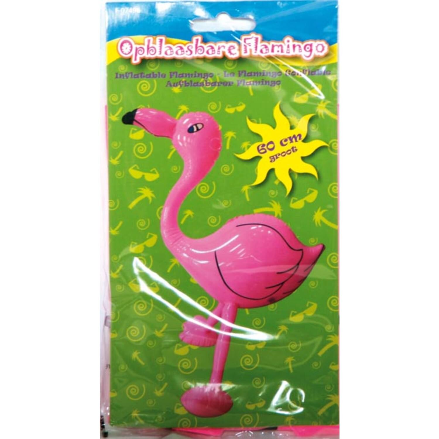 SALE Aufblasbarer Flamingo Rosa, 60 cm Bild 2