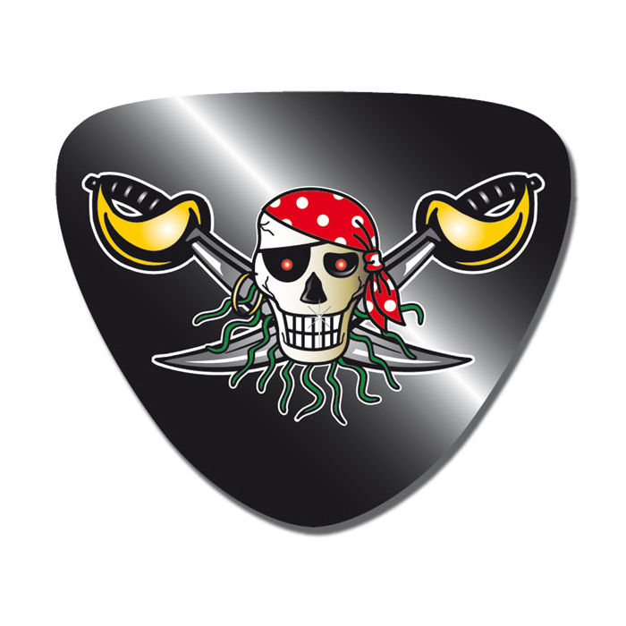 SALE Augenklappe Red Pirate, 8 Stck