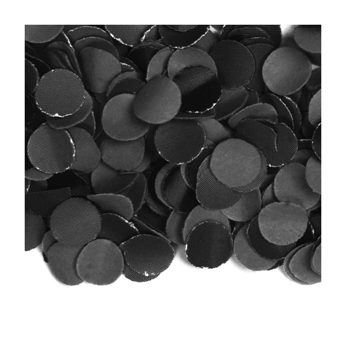 Konfetti schwarz aus Papier, 100 g