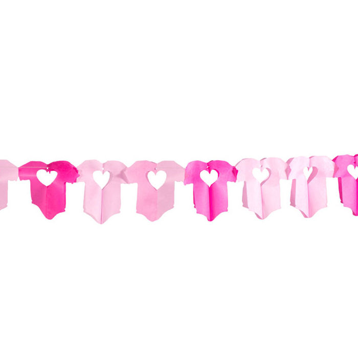 SALE Girlande Body Mdchen Papier, 6 m, 1 Stk.
