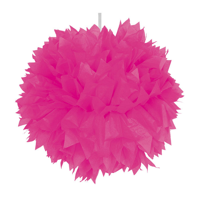 Pompom, Papier, pink, 30 cm, 1 Stk.