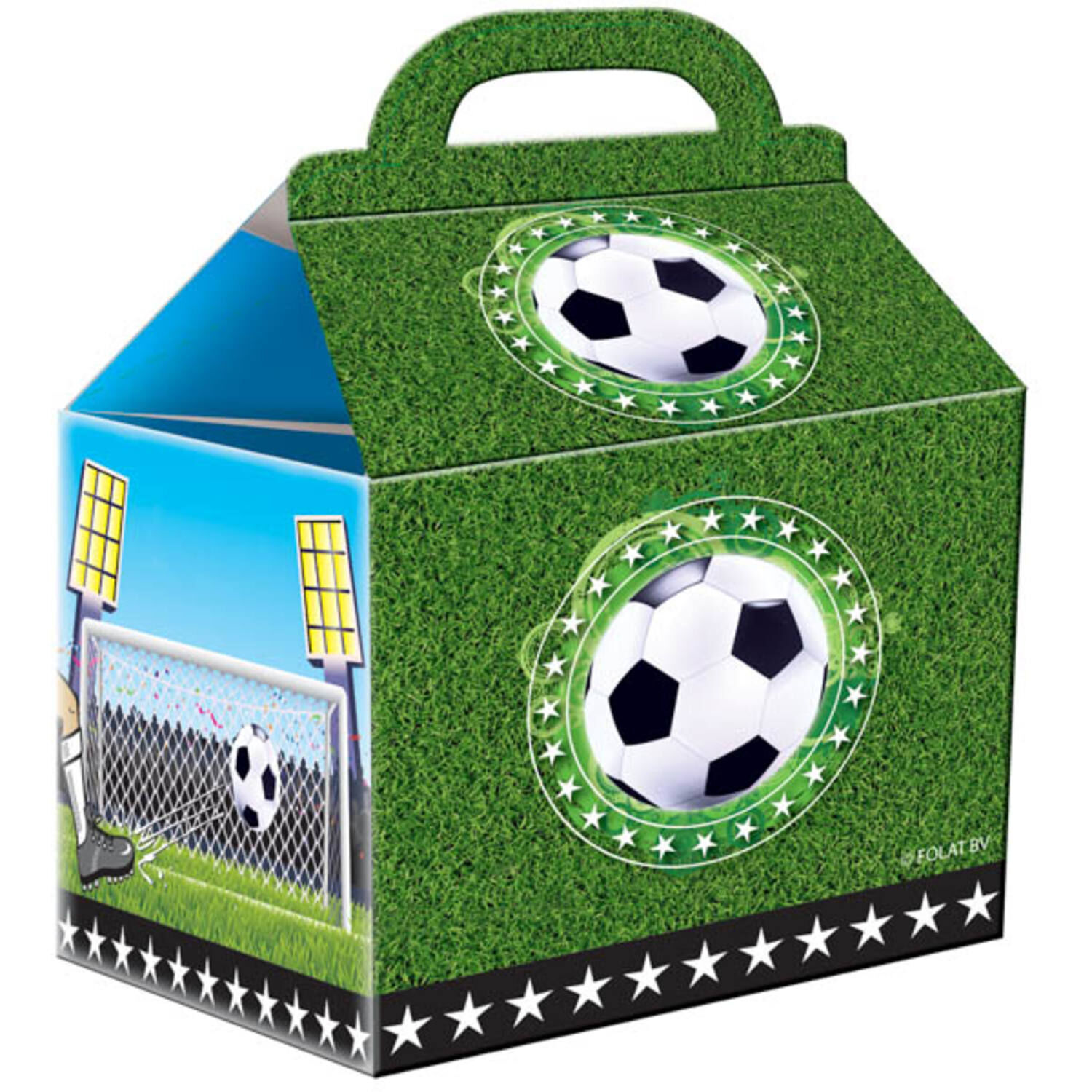 SALE Geschenke-Schachtel Fussball Live 4 Stk.