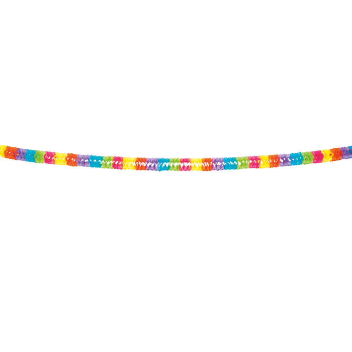 Girlande Fandango, 6m, bunt