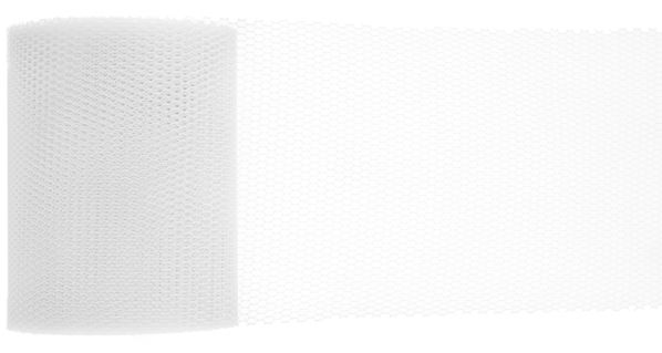SALE Tüllband, 8cm x 10m, Weiß
