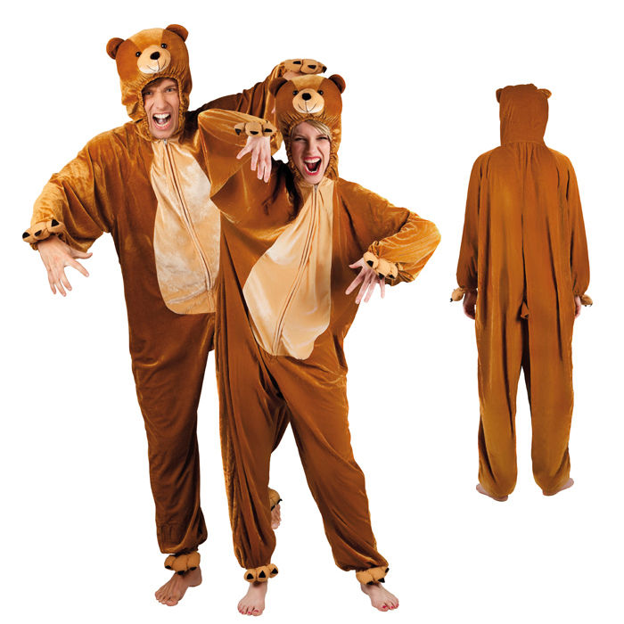 SALE Damen- und Herren-Kostm Overall Br, Gr. S bis 165cm Krpergre - Plschkostm, Tierkostm
