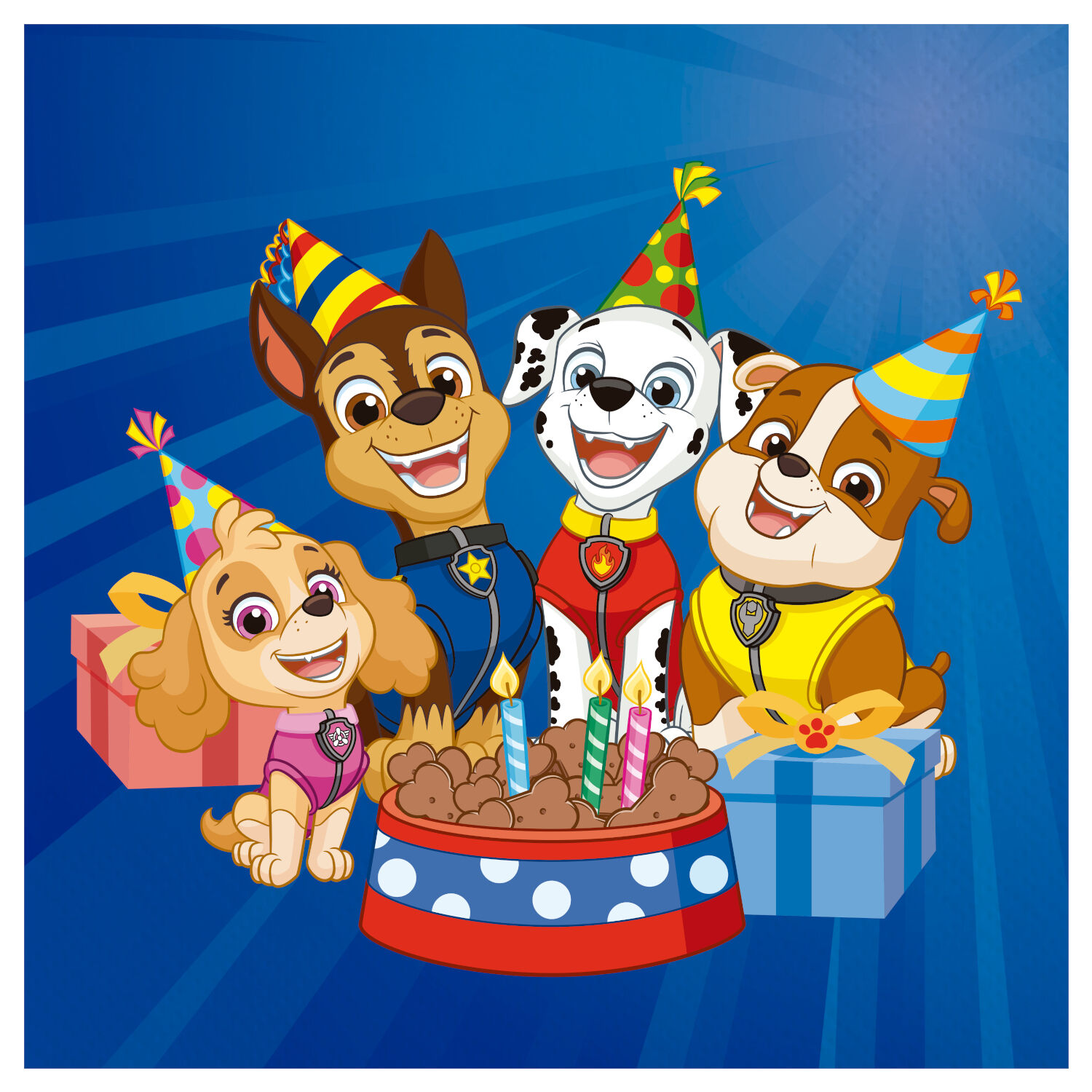 Servietten Paw Patrol 33 x 33 cm, 20 St�ck