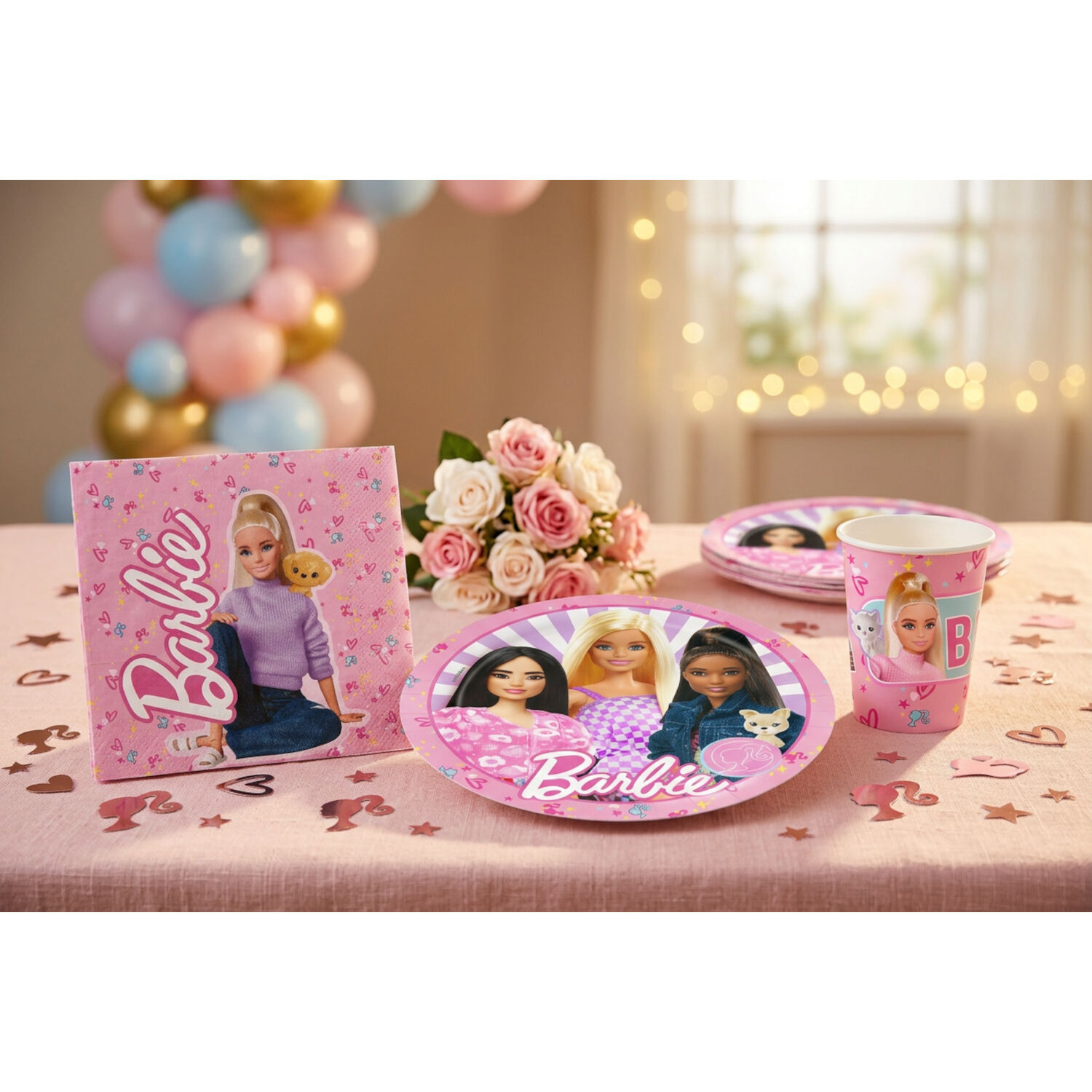 Folienballon Barbie, 46 cm Bild 2