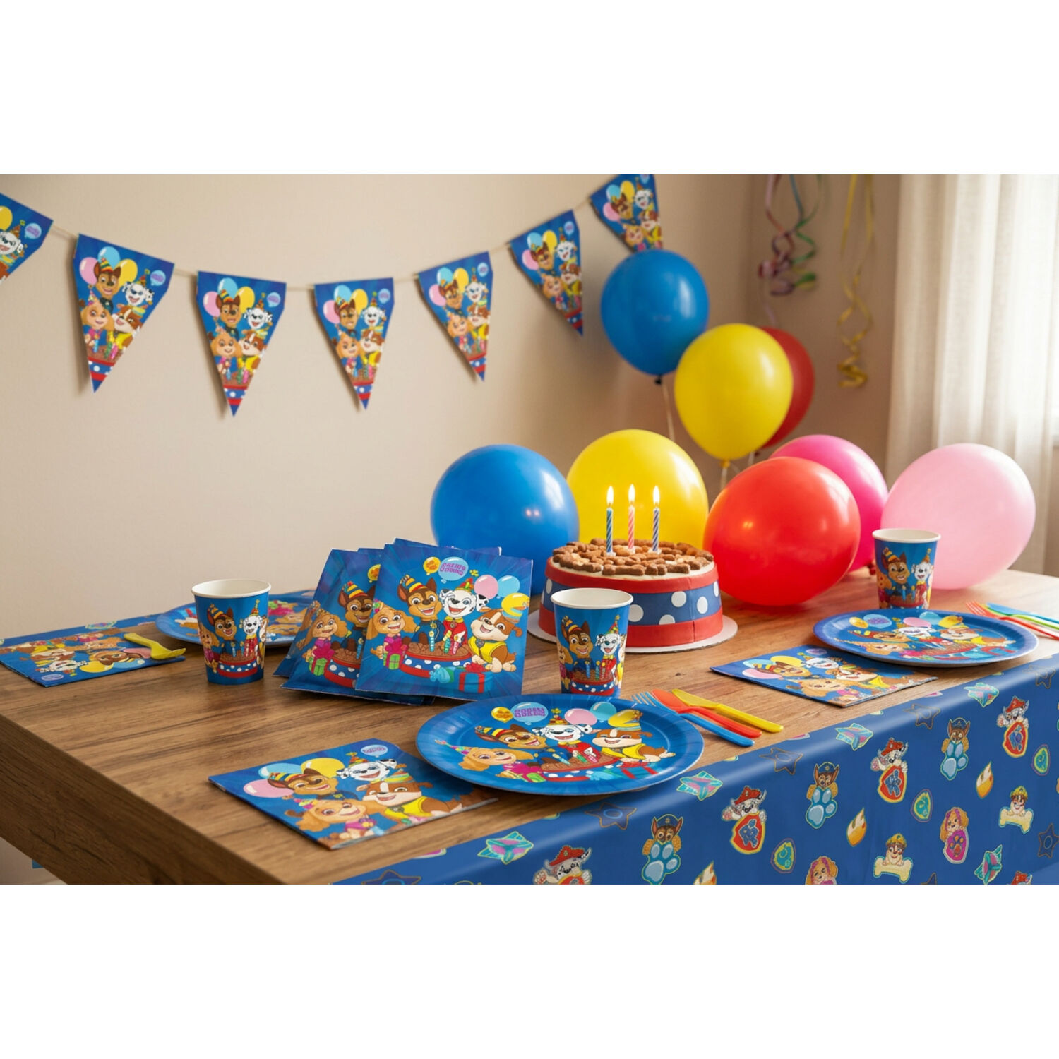 Folienballon Figurenform Paw Patrol, 79 x 56 cm Bild 2