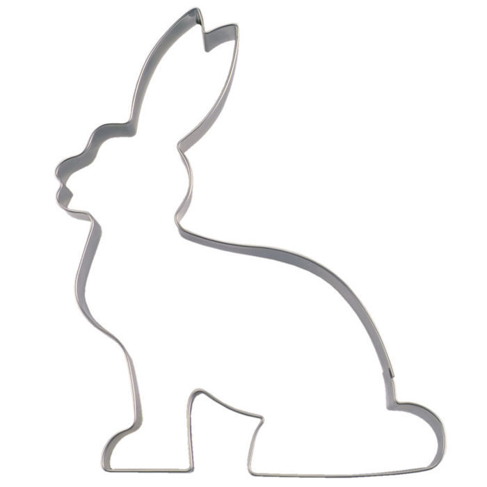 SALE Ausstechform Hase sitzend, ca. 6 cm