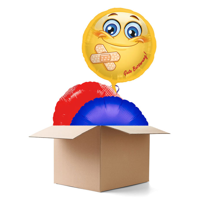 SALE Ballongre GUTE BESSERUNG, 3 Ballons