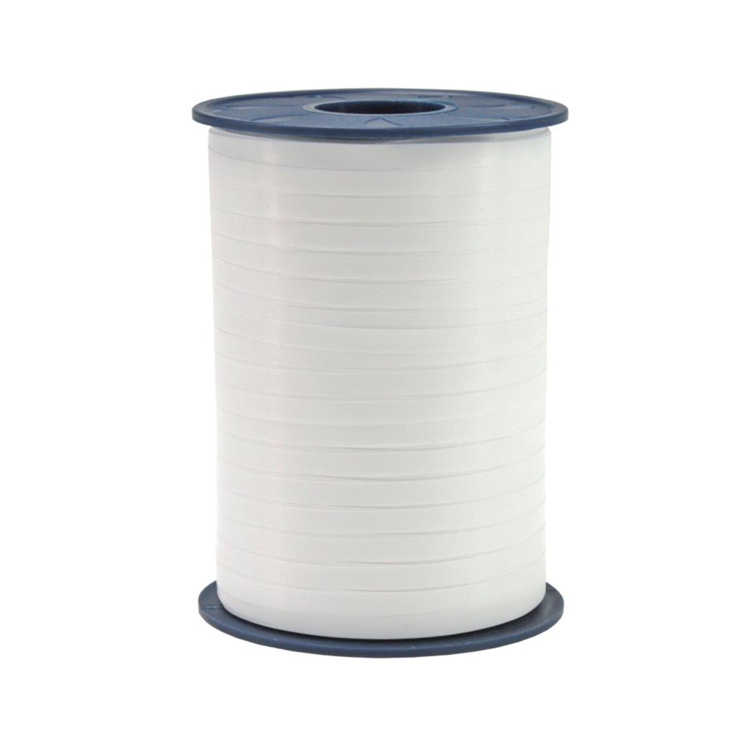 Kruselband America, Breite 5 mm, 500 m auf der Spule, Wei