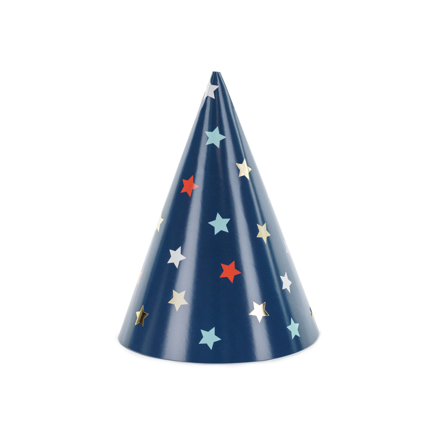 Partyh�te Sterne � 16 cm � Farbig sortiert � 6 St�ck