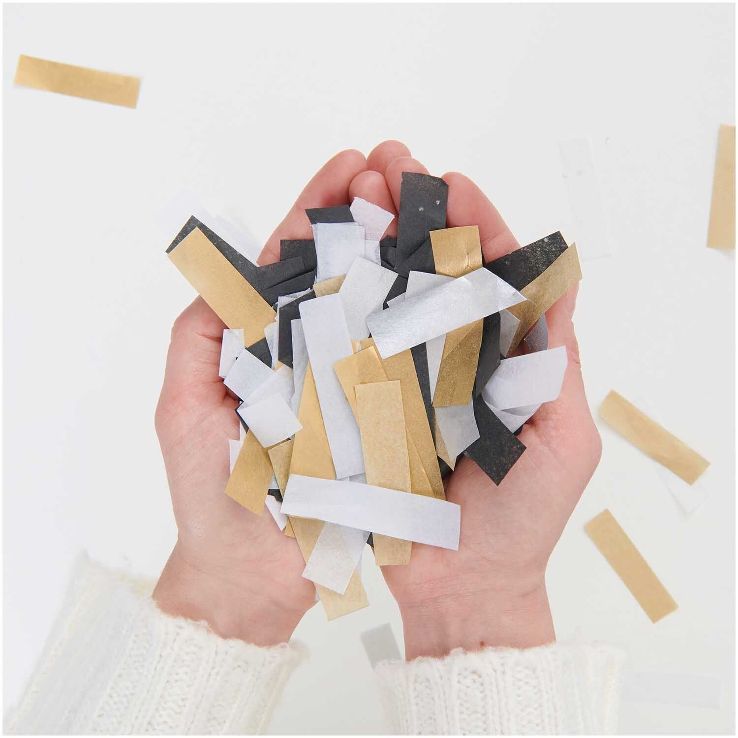 Konfetti Streifen, Classic Glitzer Mix, 20 g Bild 3