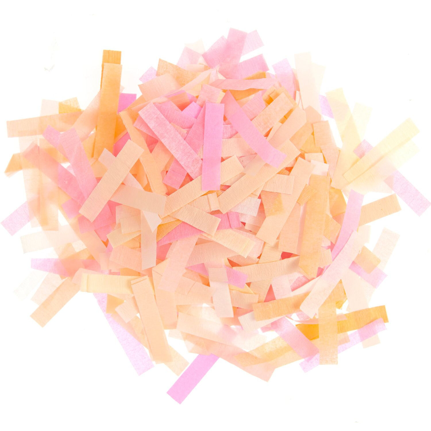 Krepp-Konfetti Streifen, Bl�tenfarben Mix, 15 g