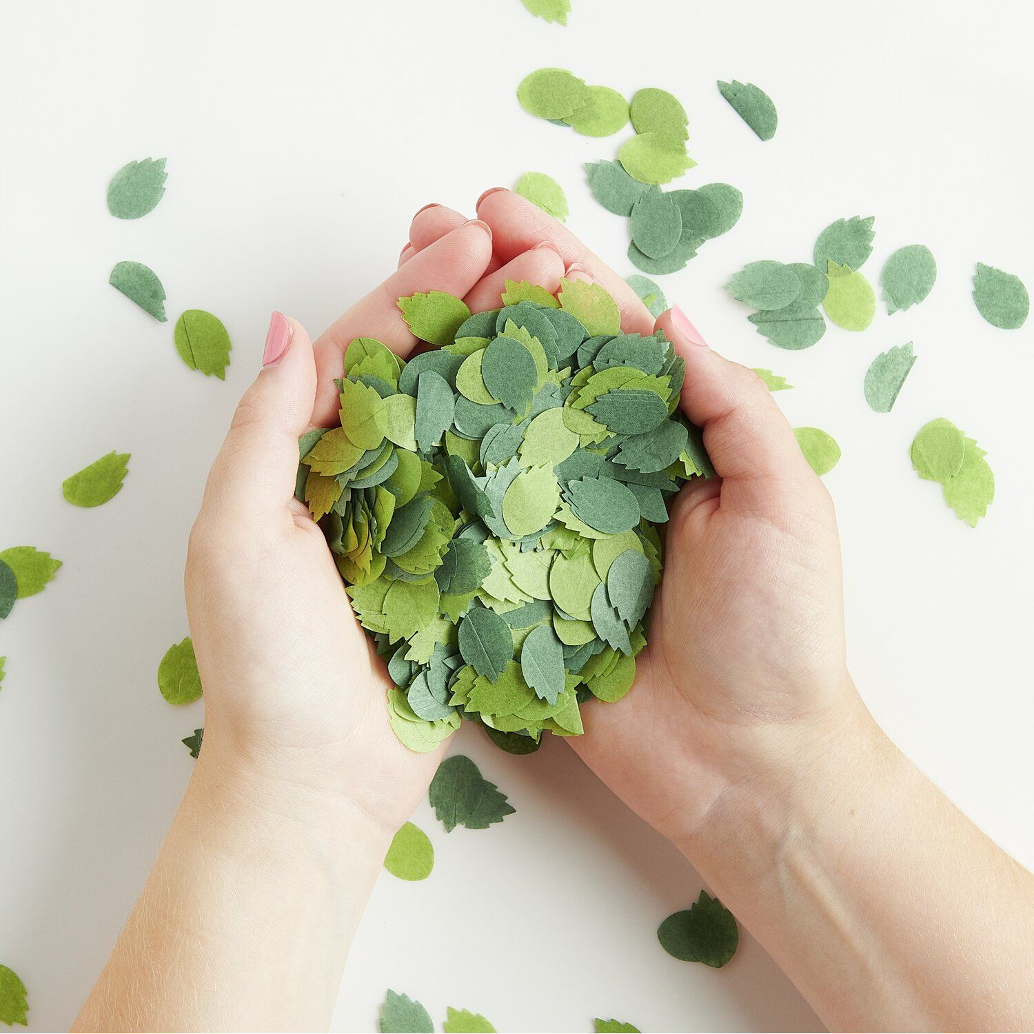 Konfetti Bl�tter, La Vie en Rose, Gr�n, 20 g Bild 3