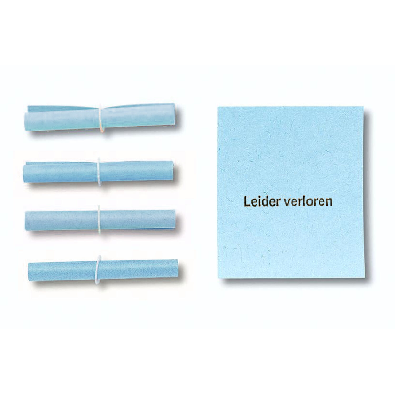 NEU Rllchenlose Tombola, Nieten, blau, 100 Stck